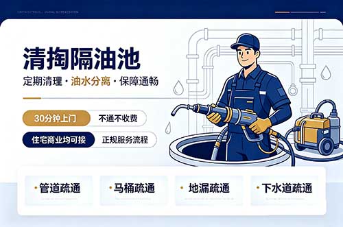 天津清掏隔油池